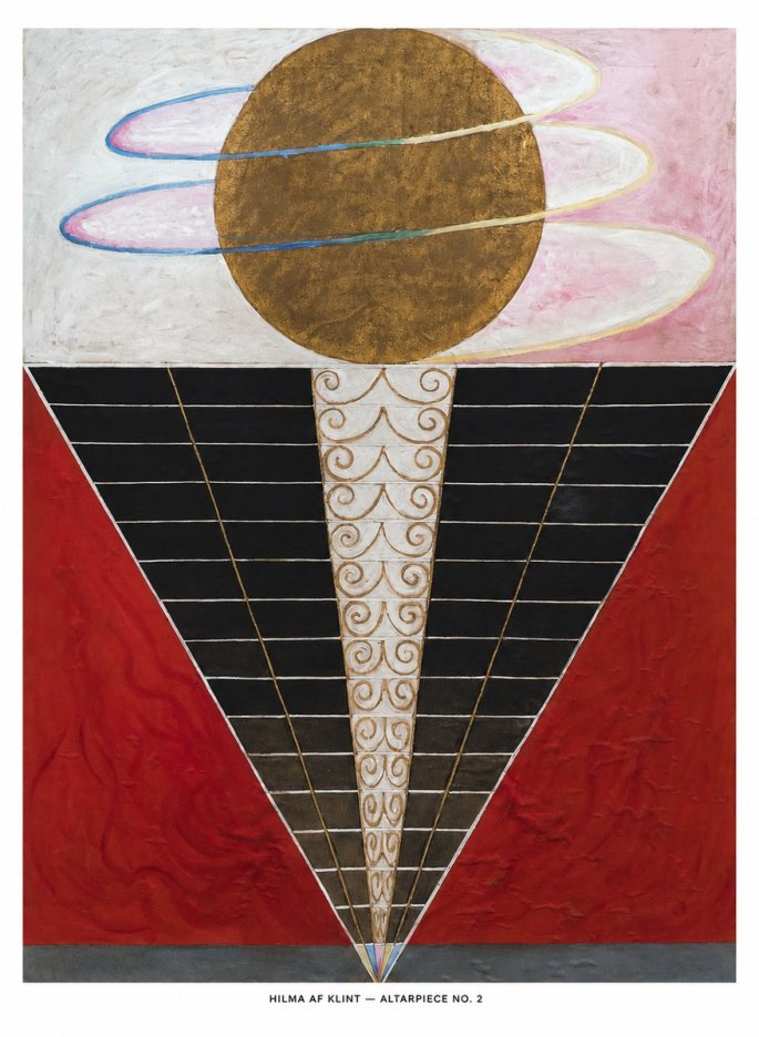 Hilma af Klint The Ten Largest, No. 1, Childhood II No5 - Póster