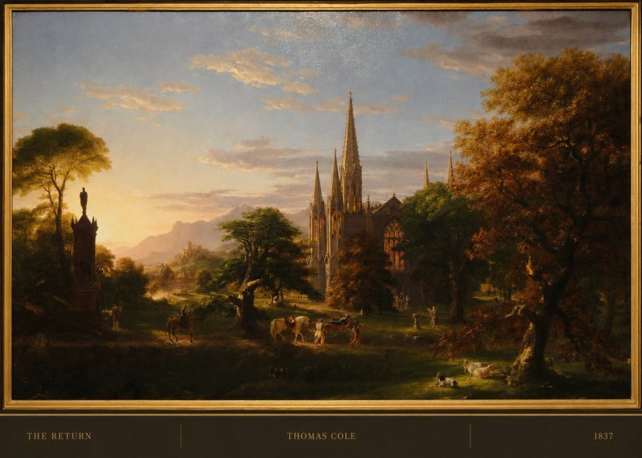 Thomas Cole The Return III No6 - Póster