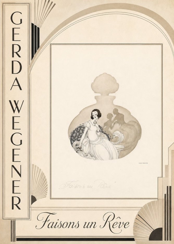 Gerda Wegener Faisons Un Rêve No2 - Póster