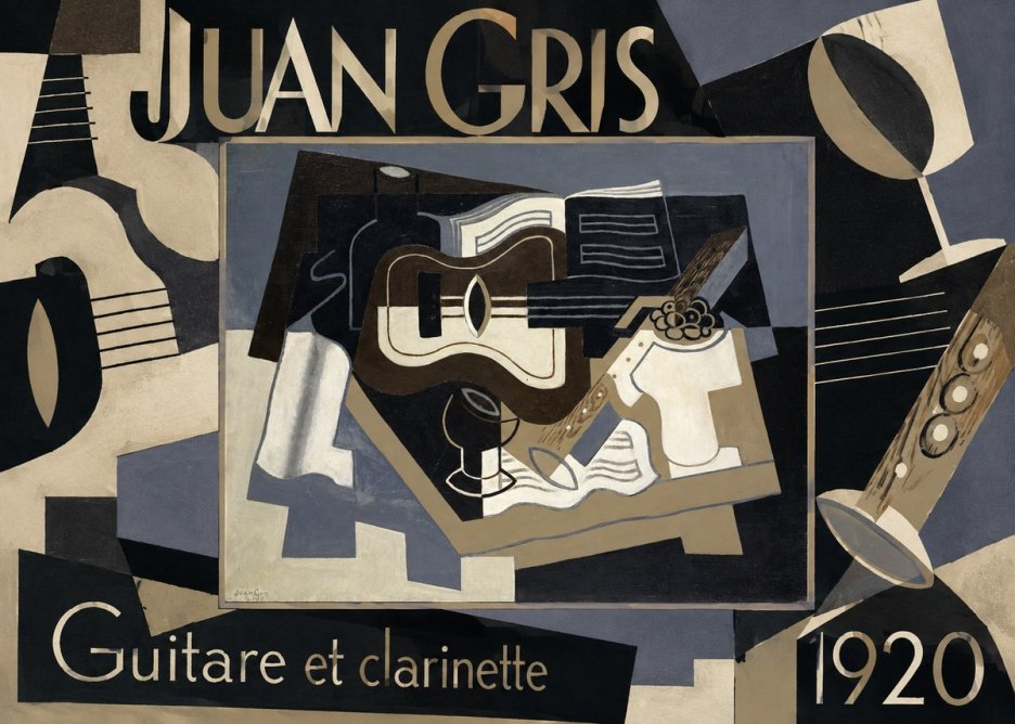 Juan Gris Guitare Et Clarinette No6 - Póster