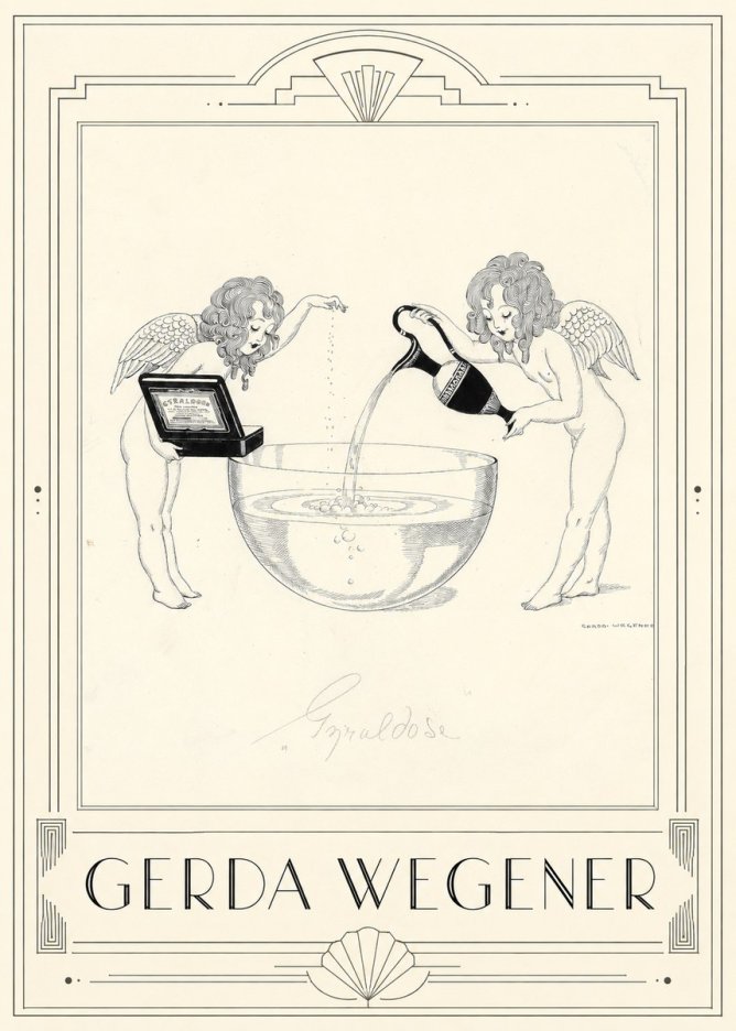 Gerda Wegener Gyraldose No1 - Póster