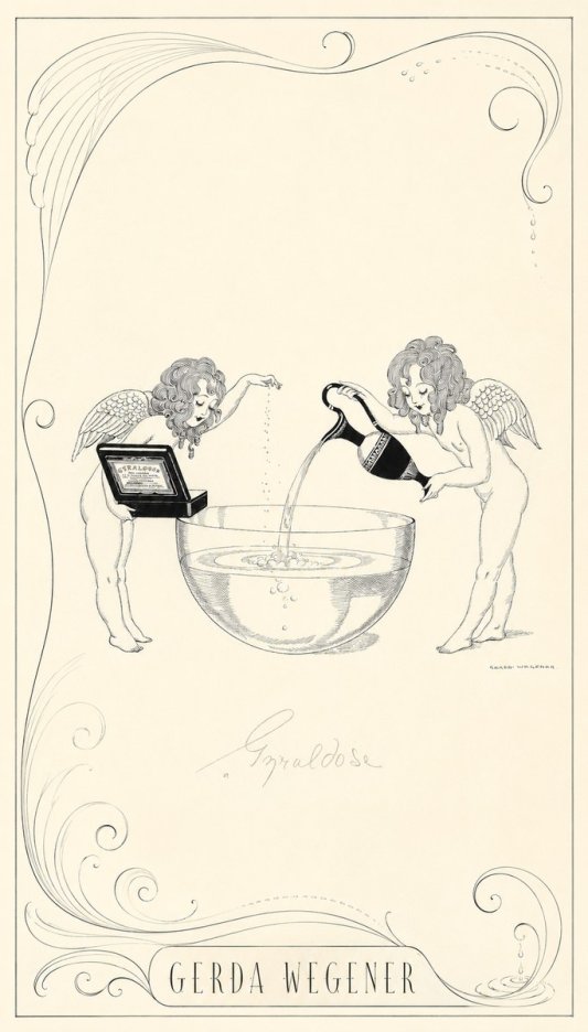 Gerda Wegener Gyraldose No2 - Póster