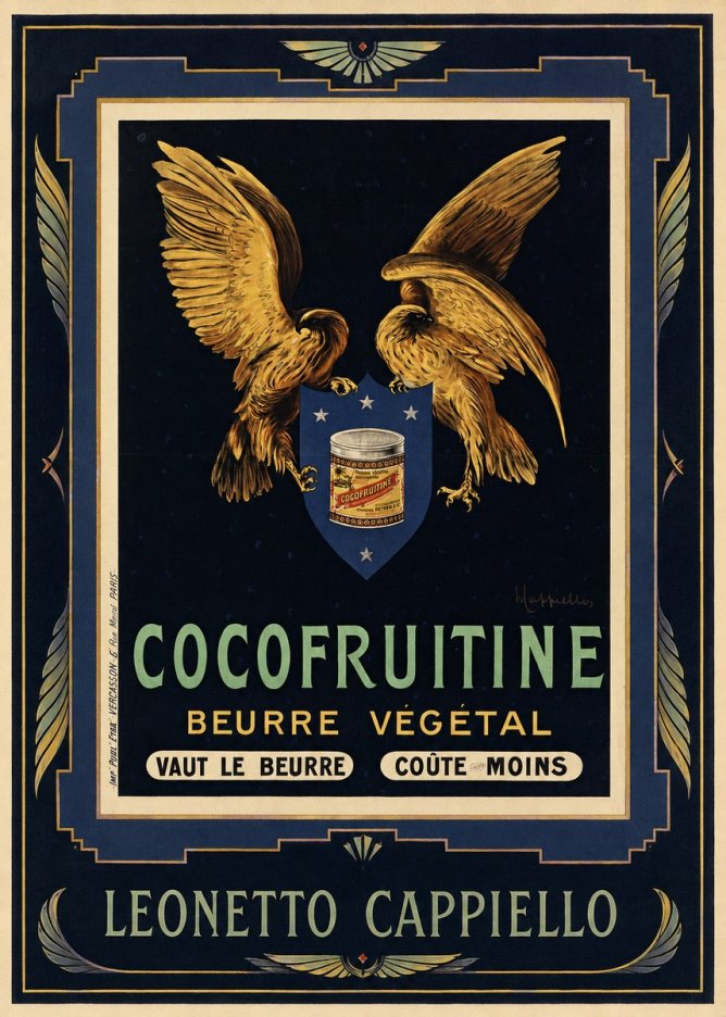 Leonetto Cappiello Cocofrutine No1 - Póster