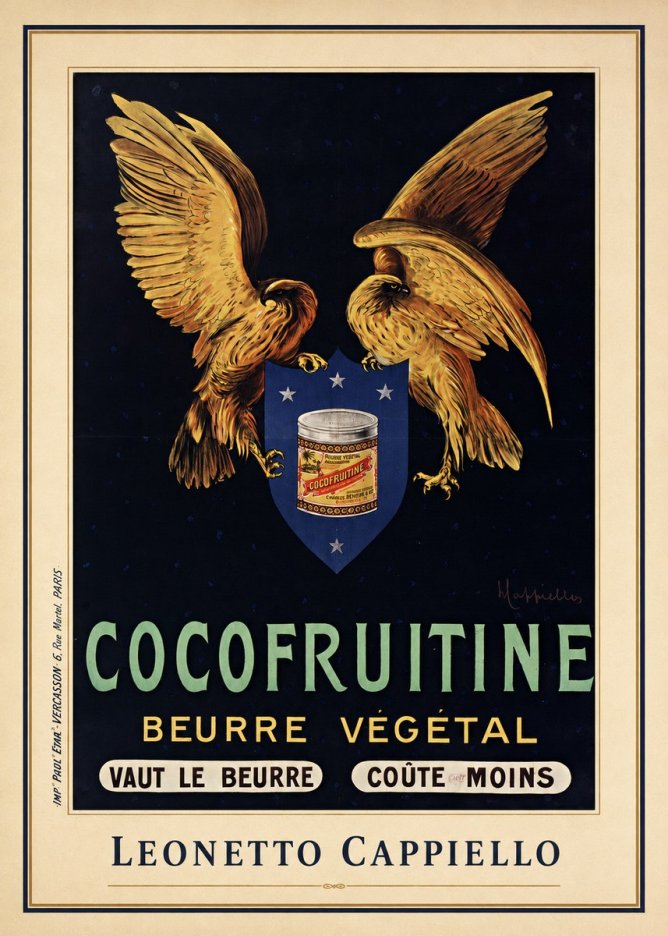 Leonetto Cappiello Cocofrutine No3 - Póster