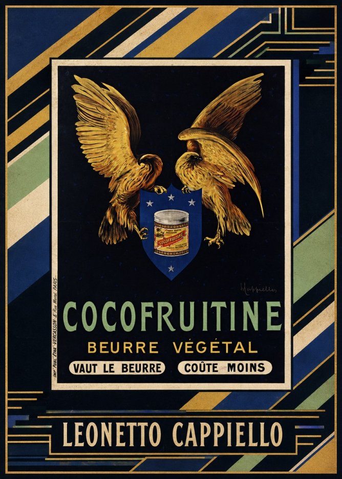 Leonetto Cappiello Cocofrutine No4 - Póster
