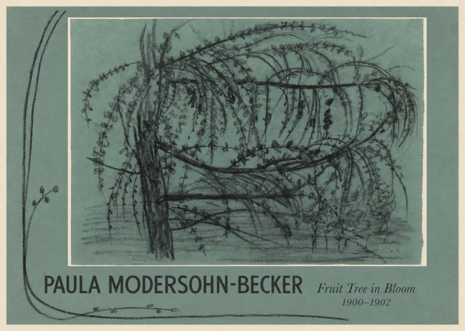 Paula Modersohn-Becker Fruit Tree in Bloom No1 - Póster
