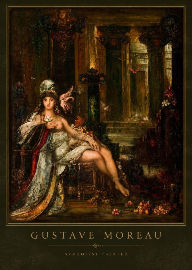 Gustave Moreau Salome III No3 - Póster