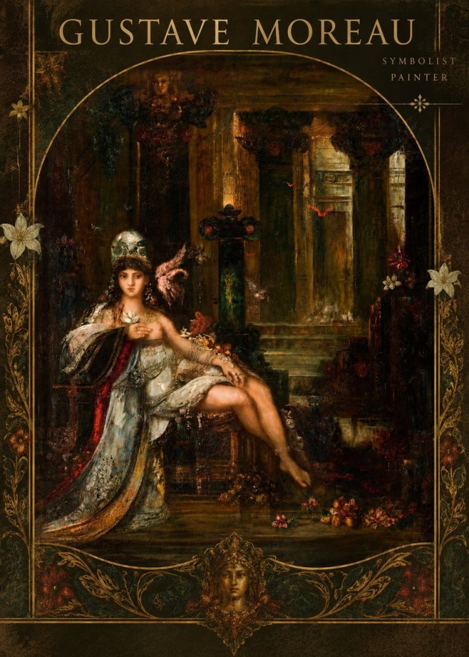 Gustave Moreau Salome III No6 - Póster