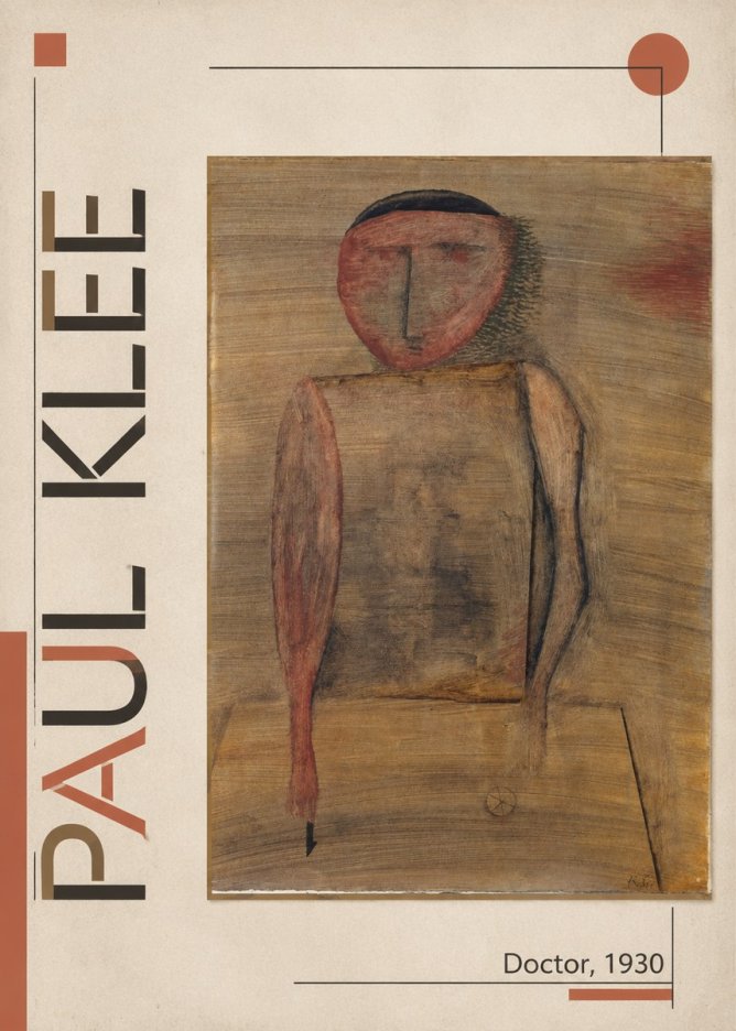 Paul Klee Doctor No6 - Póster