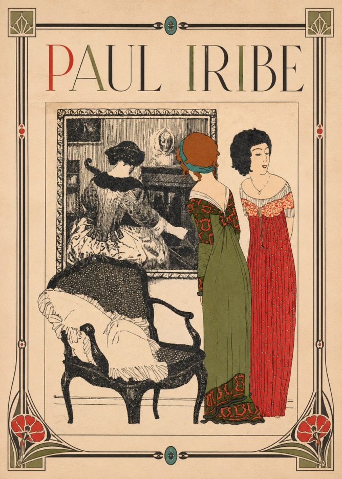 Paul Iribe Fashion Scene No1 - Póster