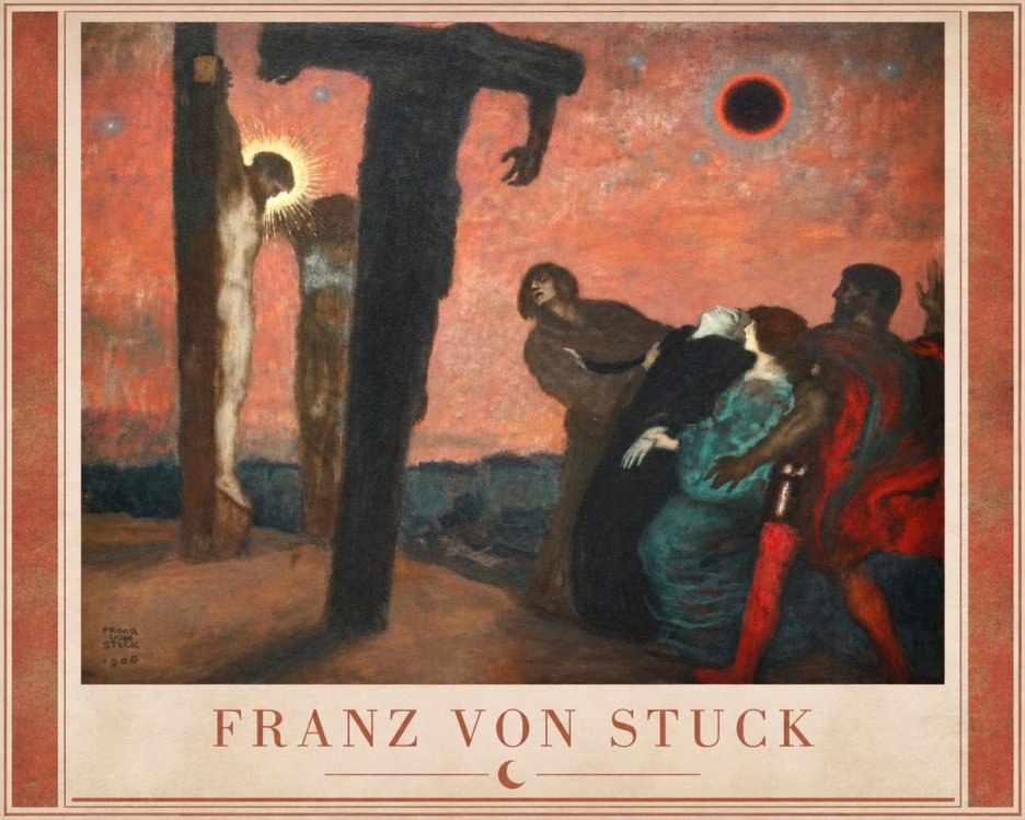 Franz von Stuck Crucifixion No2 - Póster