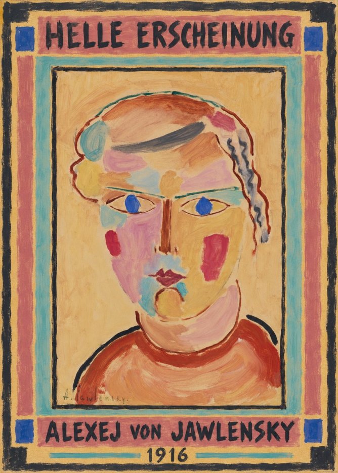 Alexej von Jawlensky Helle Erscheinung No4 - Póster