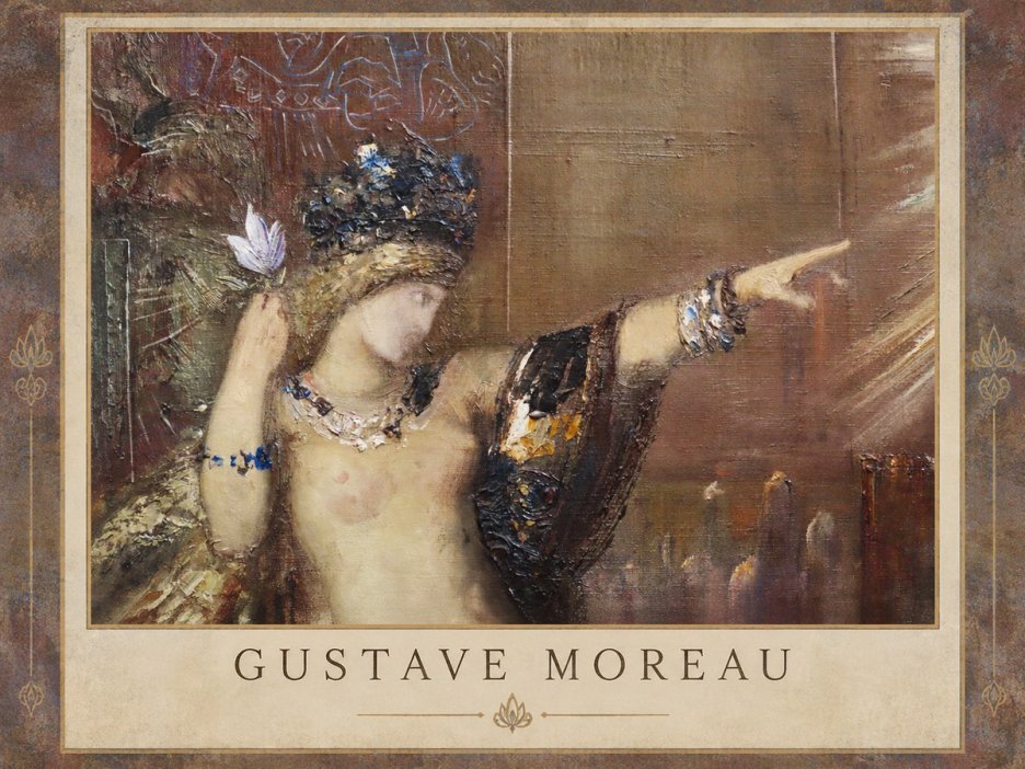 Gustave Moreau Salome IV No1 - Póster