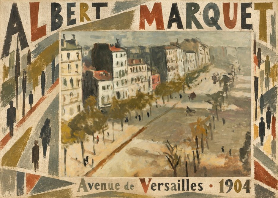 Albert Marquet Avenue De Versailles · 1904 No6 - Póster