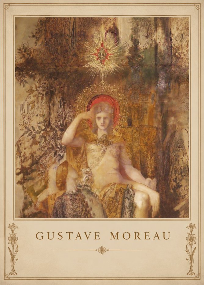 Gustave Moreau Jupiter and Semele III No1 - Póster