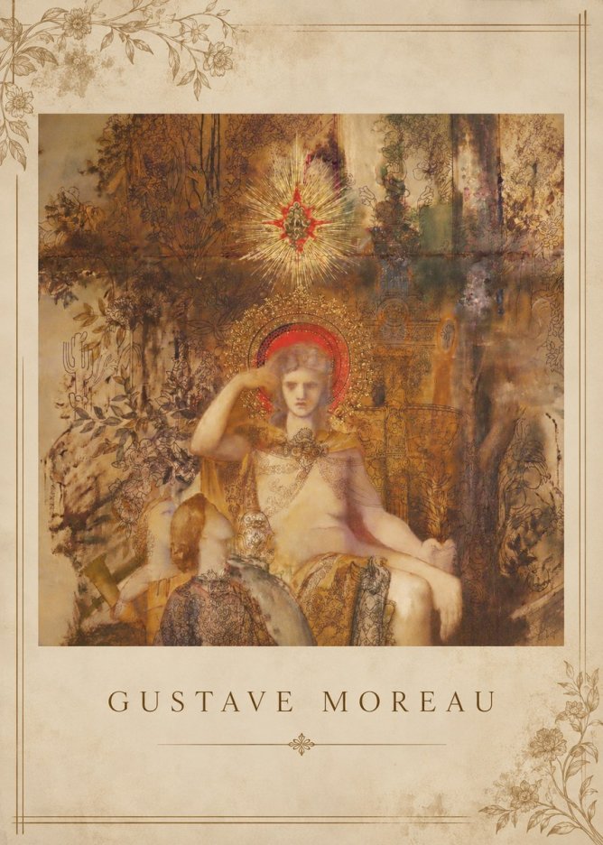 Gustave Moreau Jupiter and Semele III No2 - Póster