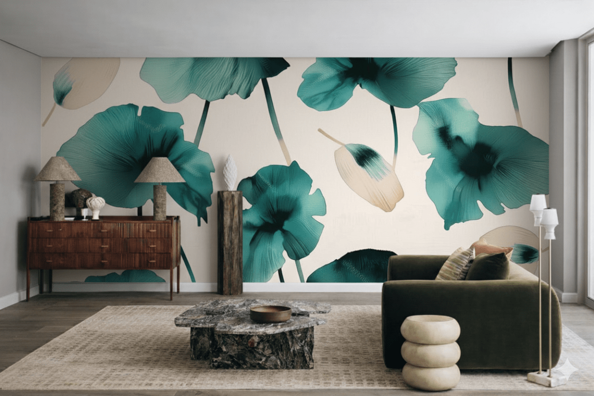 Wisped Lily Silhouette