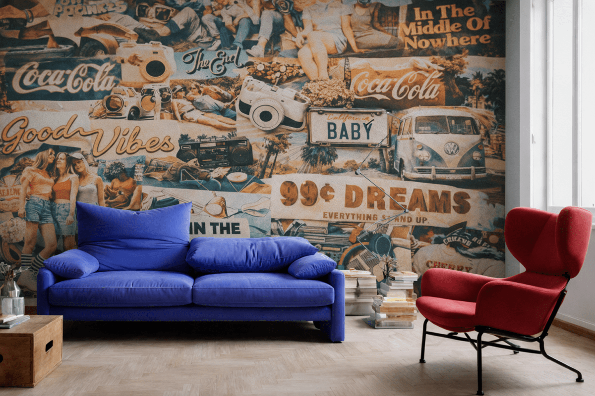 Retro Aesthetic Collage