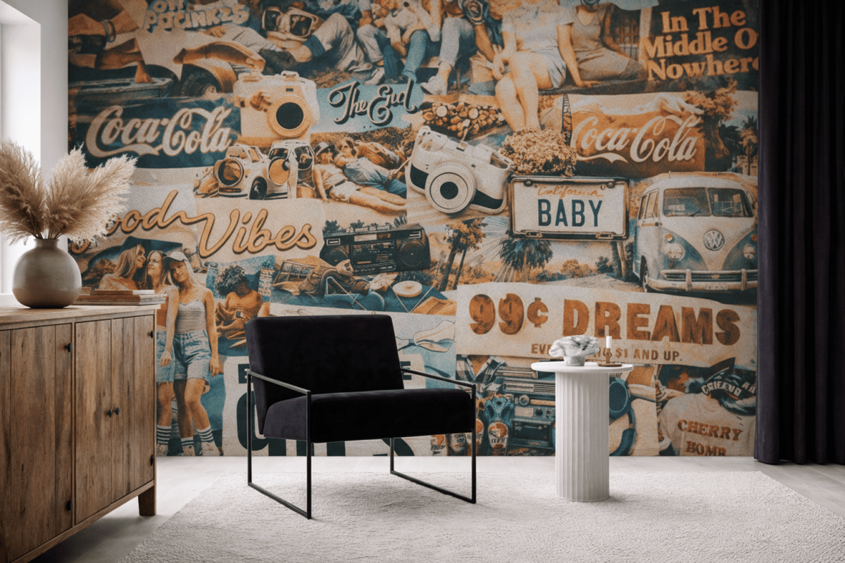 Retro Aesthetic Collage