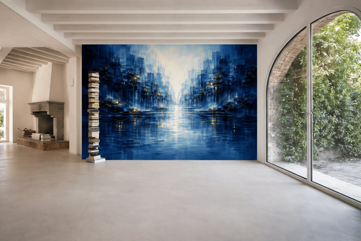 Twilight River Reflections