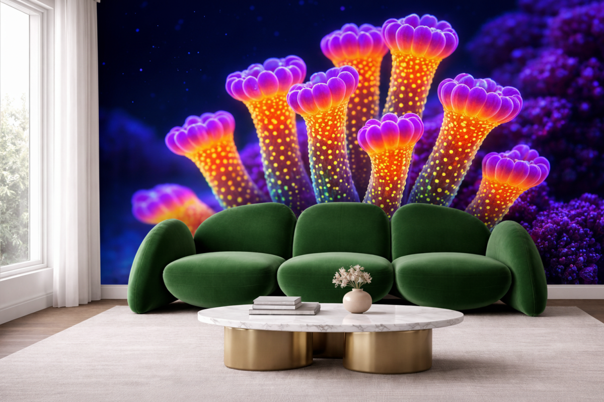 Frosted Coral Blossom