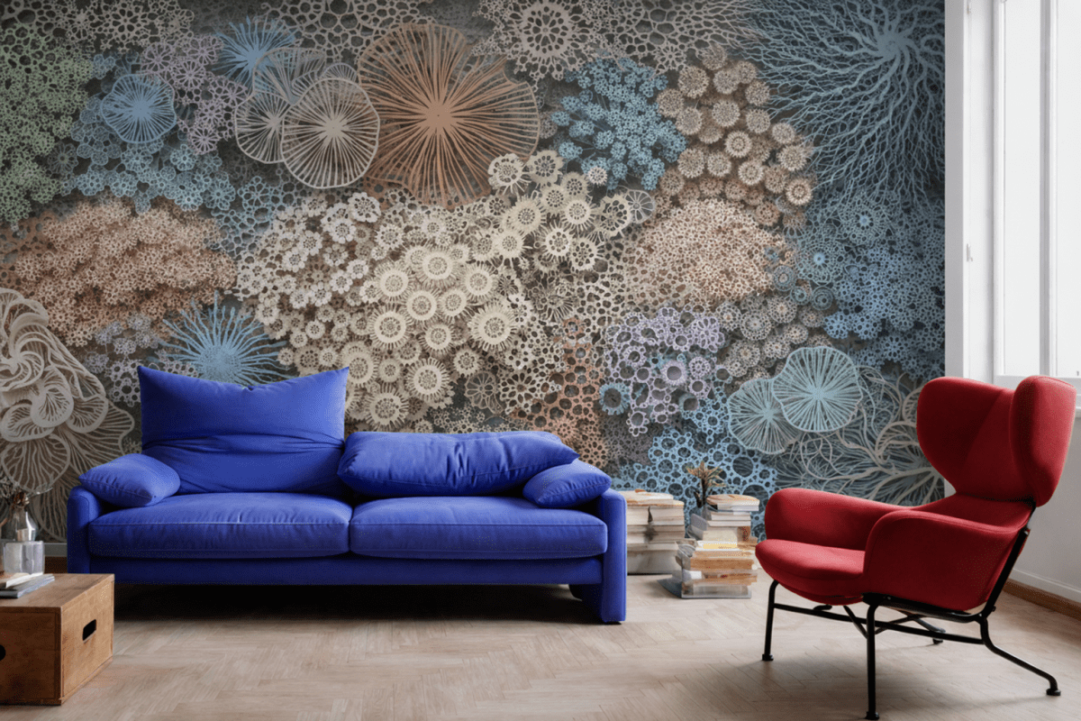 Coral Mosaic Fretwork