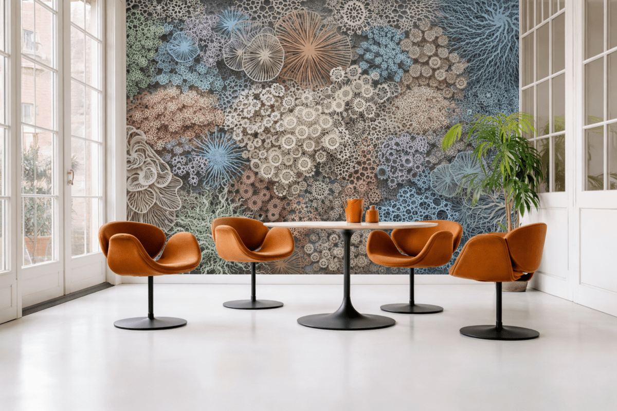 Coral Mosaic Fretwork