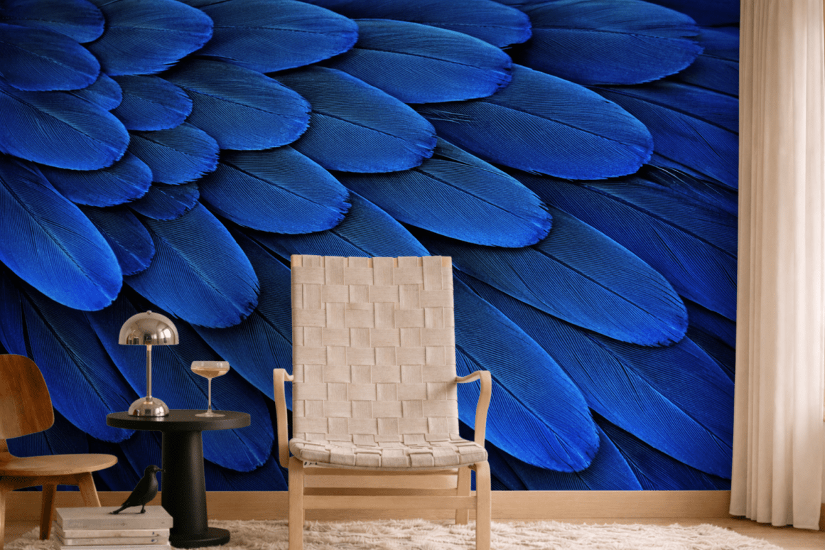 Midnight Feather Mosaic