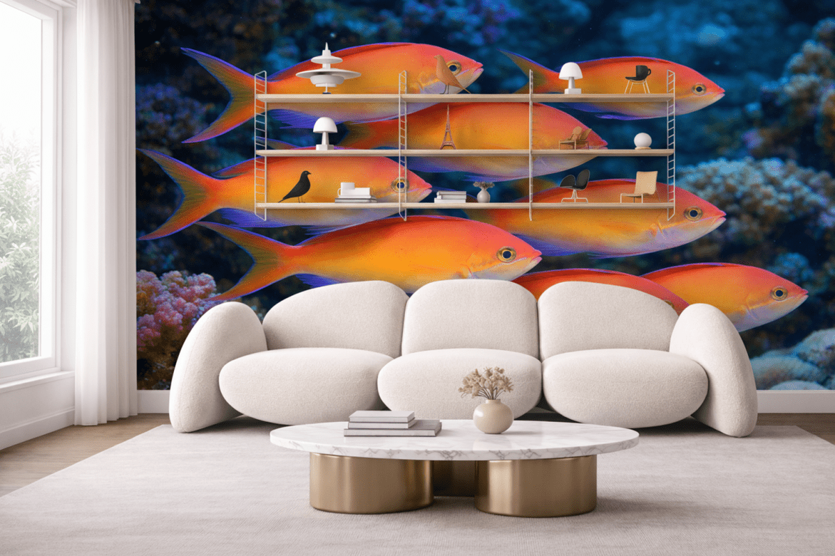 Porcelain Reef Wall