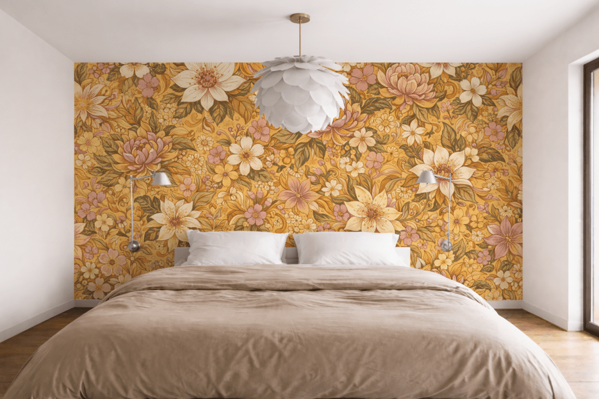 Luminous Petal Mosaic