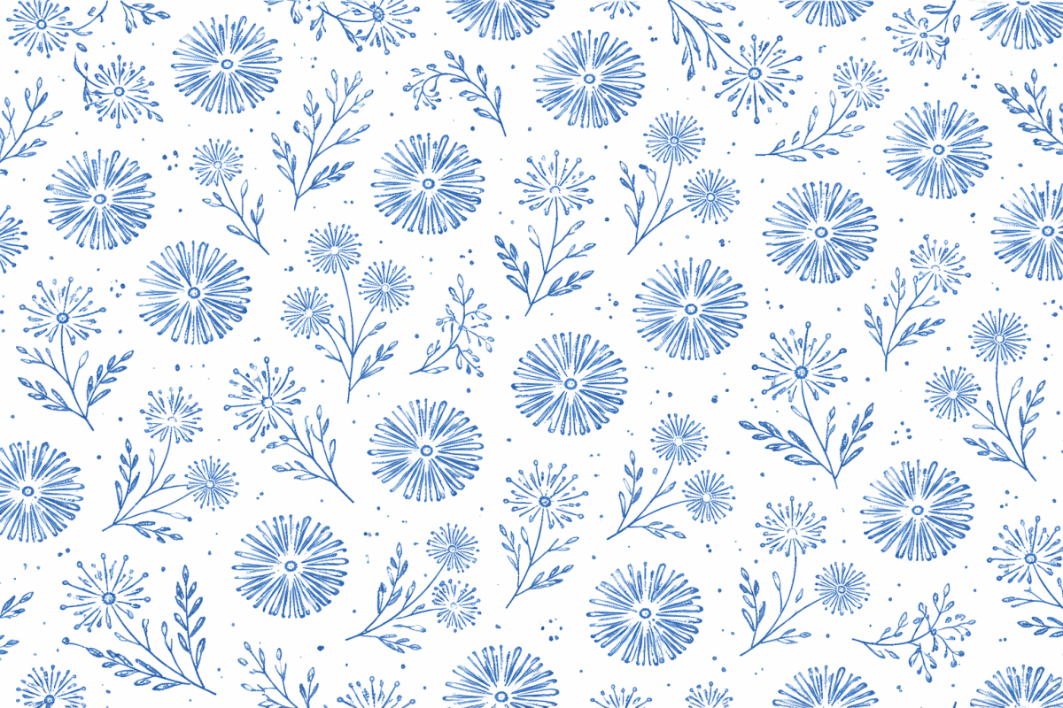 Azure Floral Echo