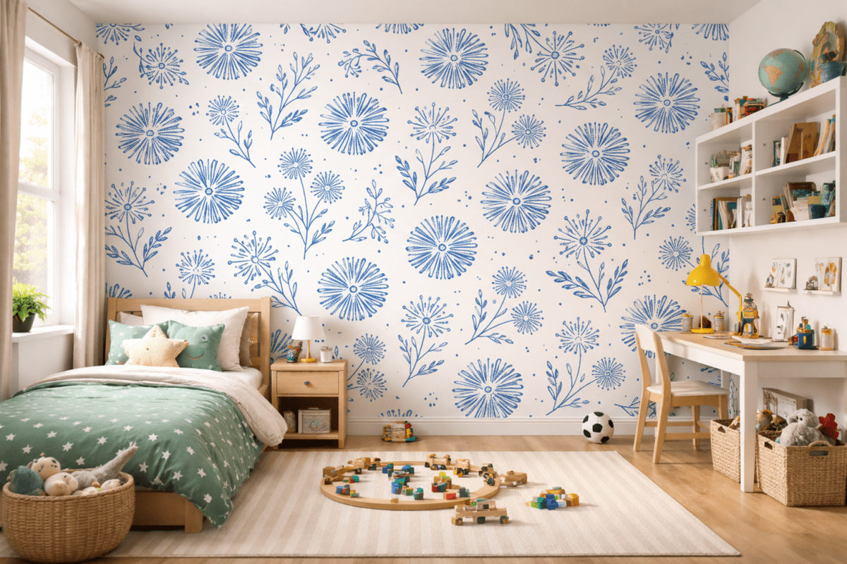 Azure Floral Echo