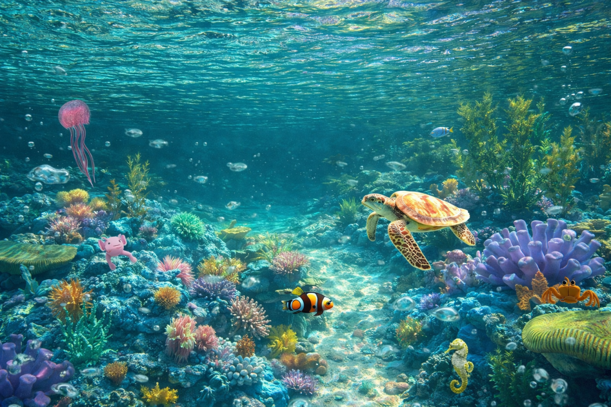Coral Reef Mosaic