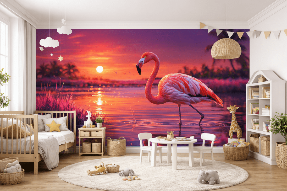 Fuchsia Lagoon Tapestry