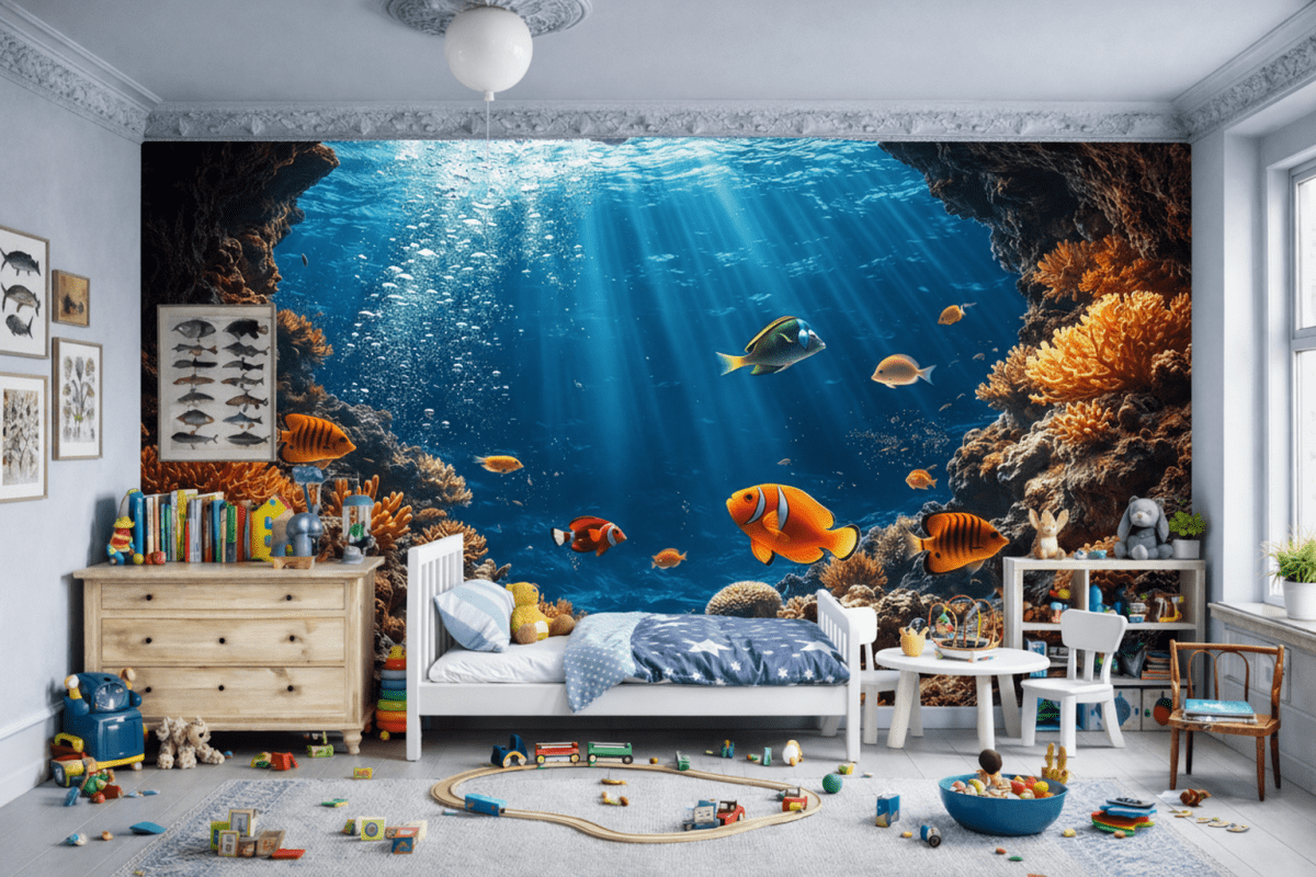 Coral Abyss Canvas