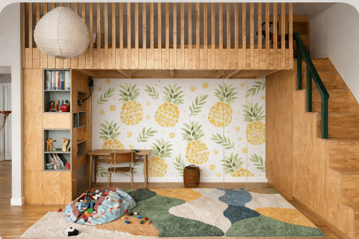 Tropical Pineapple Canvas