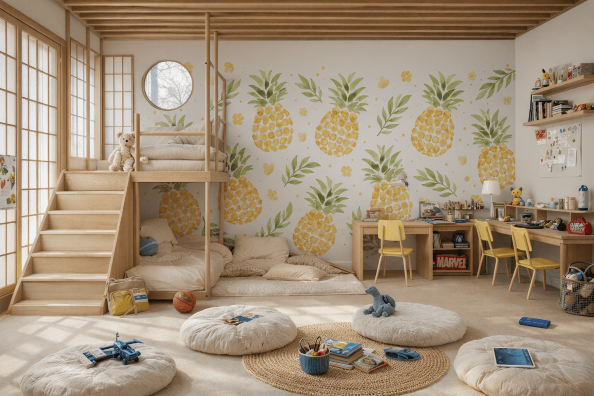 Tropical Pineapple Canvas