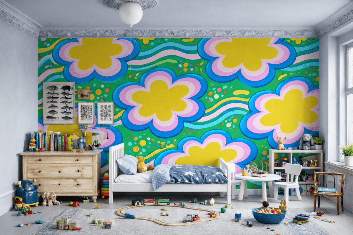 Vibrant Floral Whimsy
