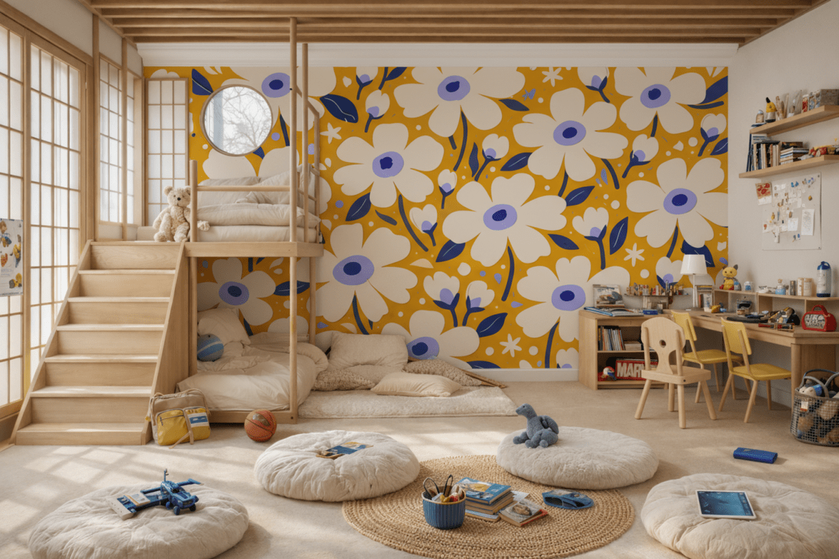 Sunlit Floral Canopy