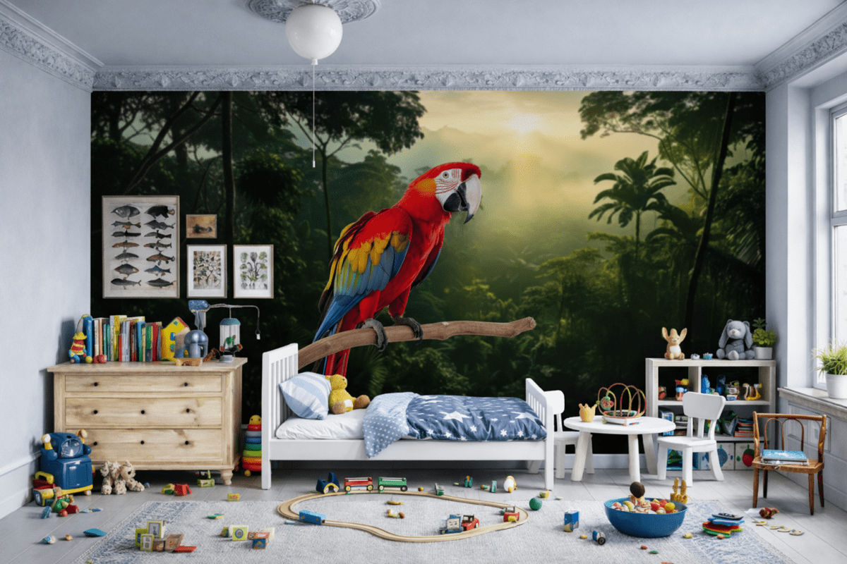 Scarlet Jungle Parrot