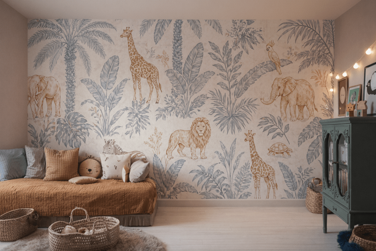 Savanna Safari Scene