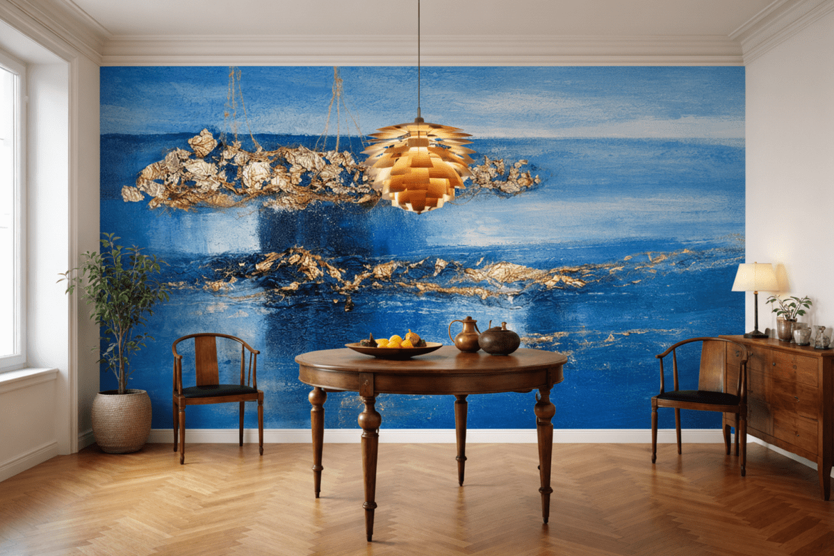 Gilded Waterscape