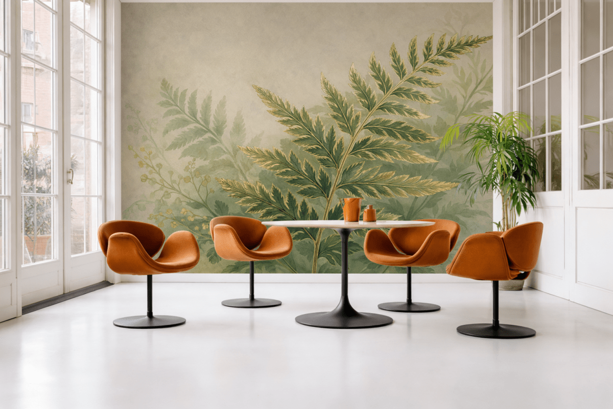 Silken Fern Tapestry