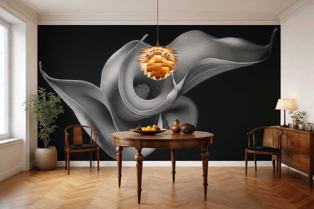 Curved Calla Embrace