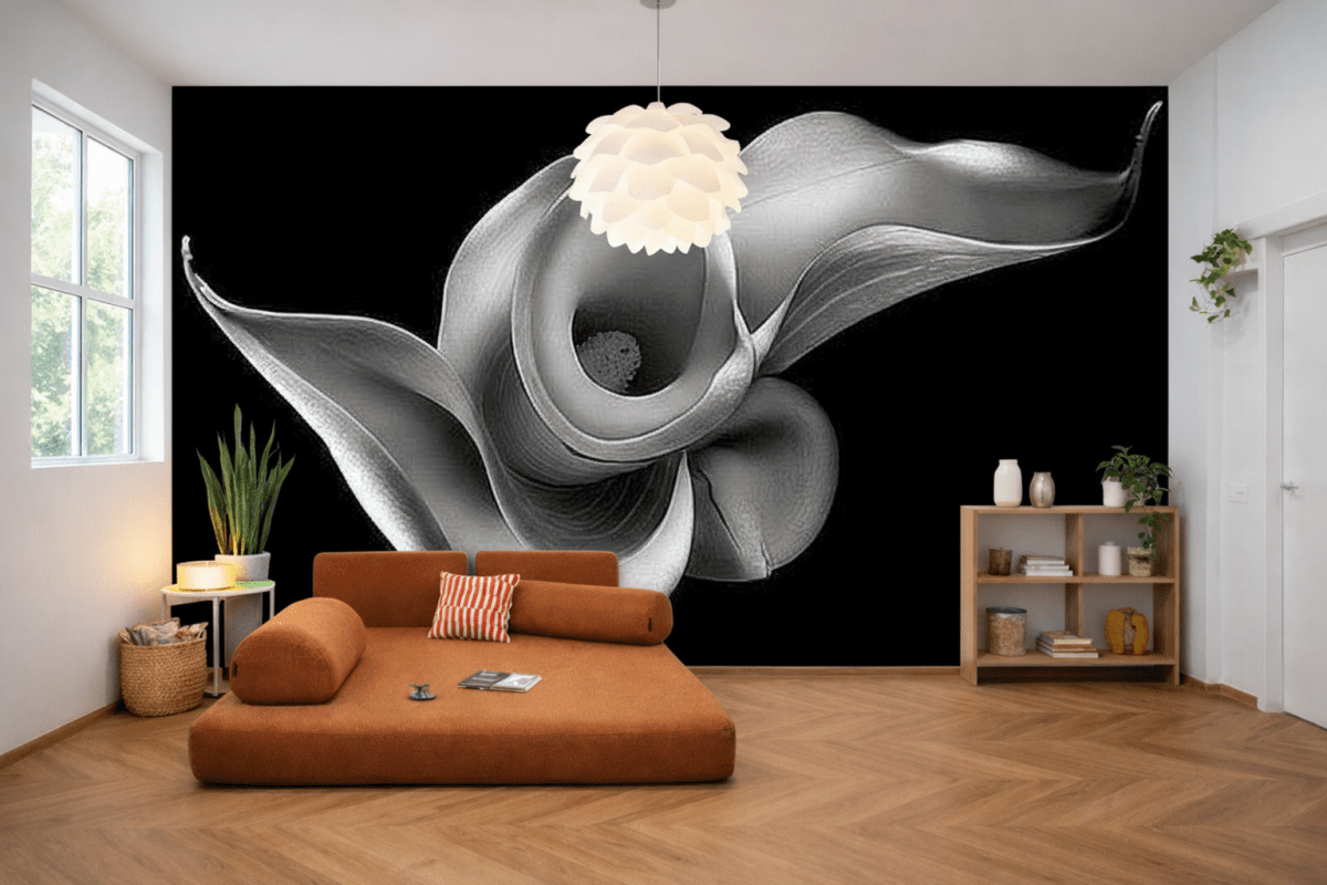 Curved Calla Embrace