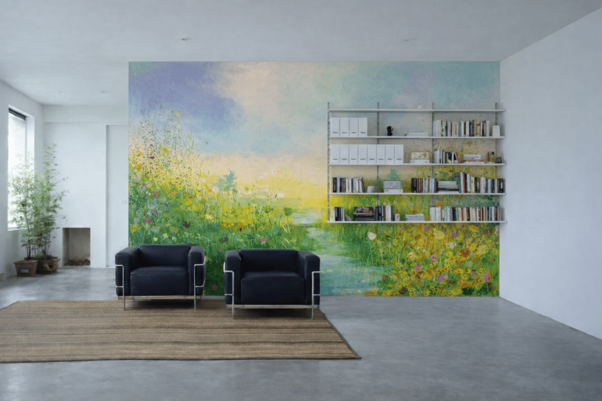 Sunlit Meadowscape