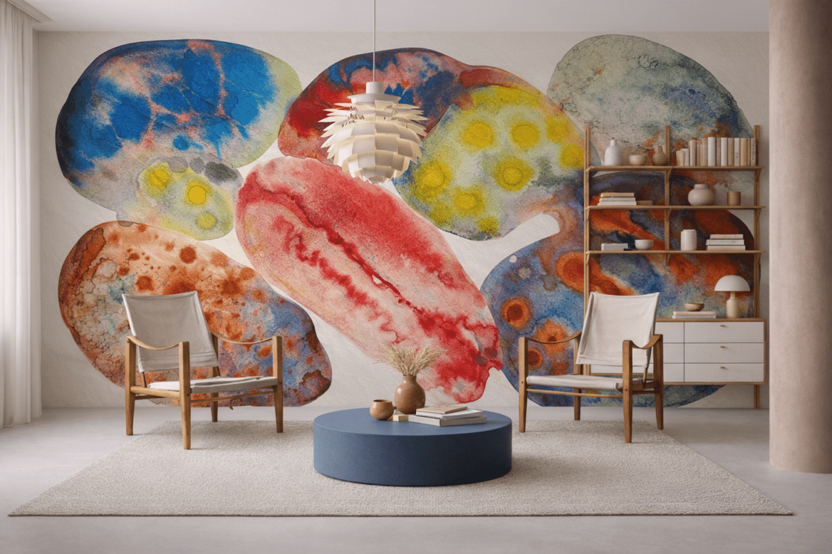 Kaleidoscopic Pebbles