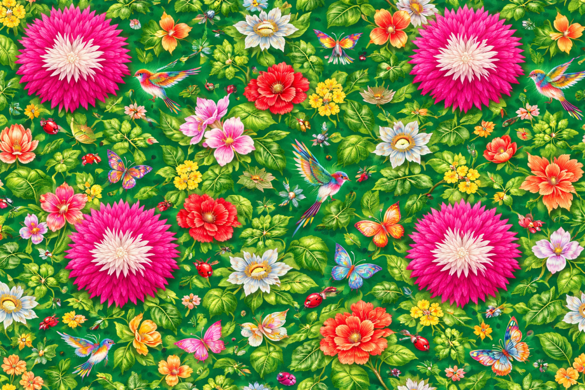 Vibrant Canopy Flora