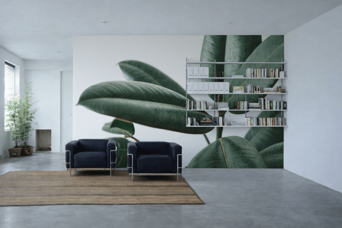 Porcelain Leaf Tapestry