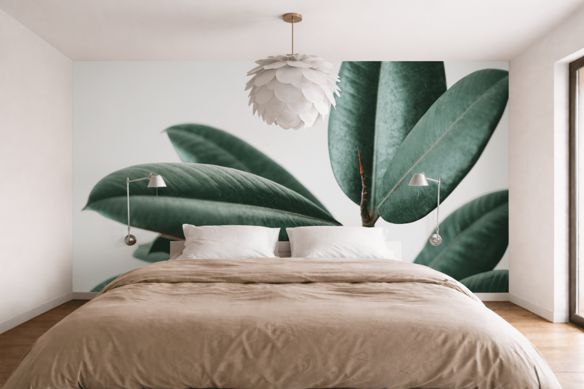 Porcelain Leaf Tapestry